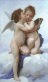 LAmour et Psyche enfants angel William Adolphe Bouguereau
